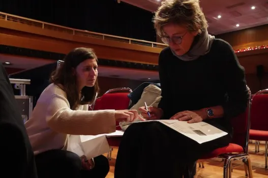 Eva Müller, Iris ter Schiphorst © Astrid Karger