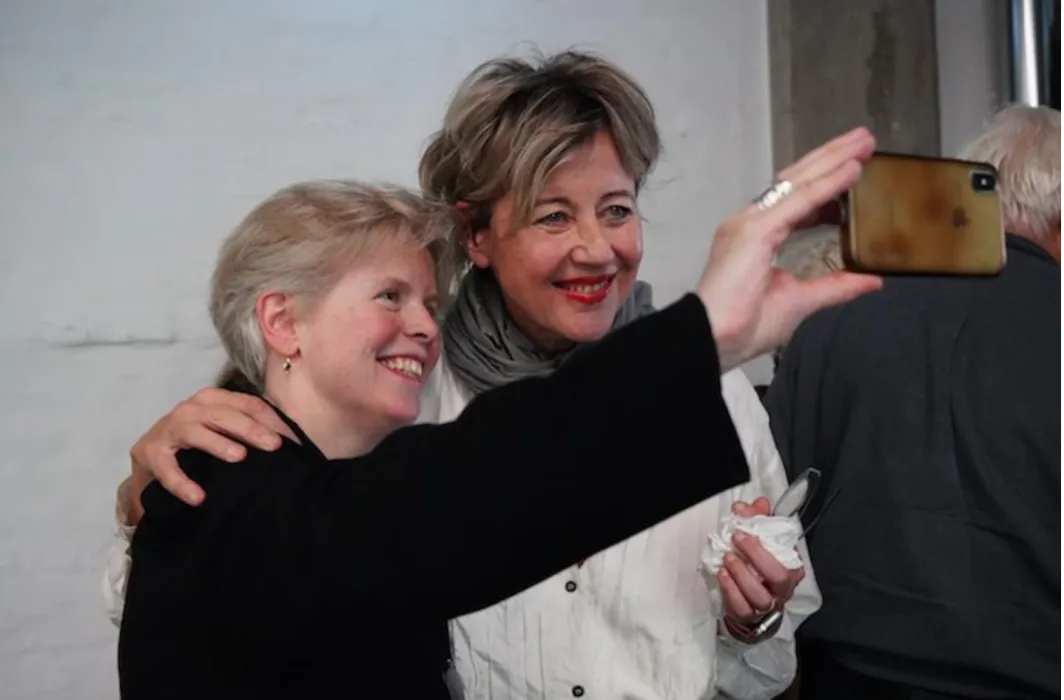 Catherine Larsen-Maguiere, Iris ter Schiphorst © Astrid Karger