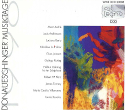 CD Donaueschinger Musiktage 1996