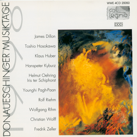 CD-Dokumentation der Donaueschinger Musiktage 1998